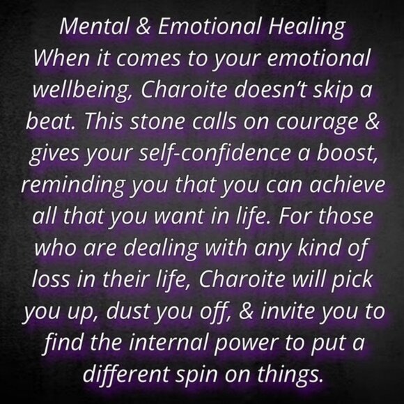 Learn About Charoite 💜 - Picture 8 of 16